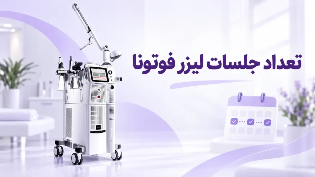 تعداد جلسات لیزر فوتونا
